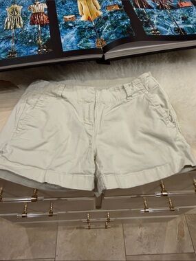 Vineyard Vines Cream Chino Bermuda Shorts